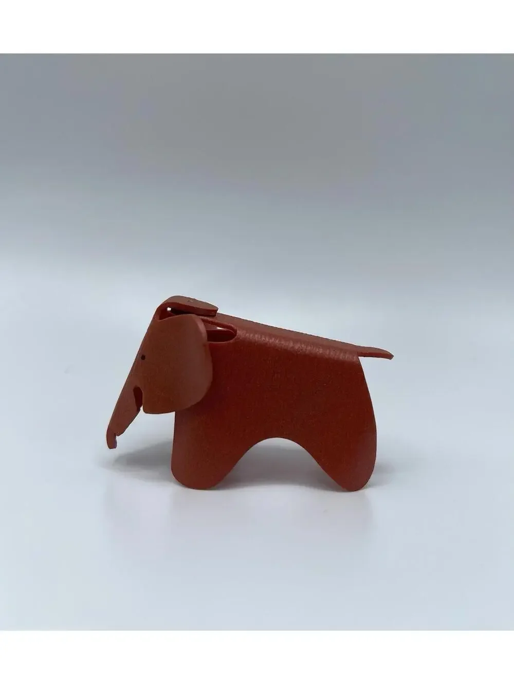 1:12 Scale Miniature Elephant, Eame Plywood Elephant Style, Bronze Dollhouse
